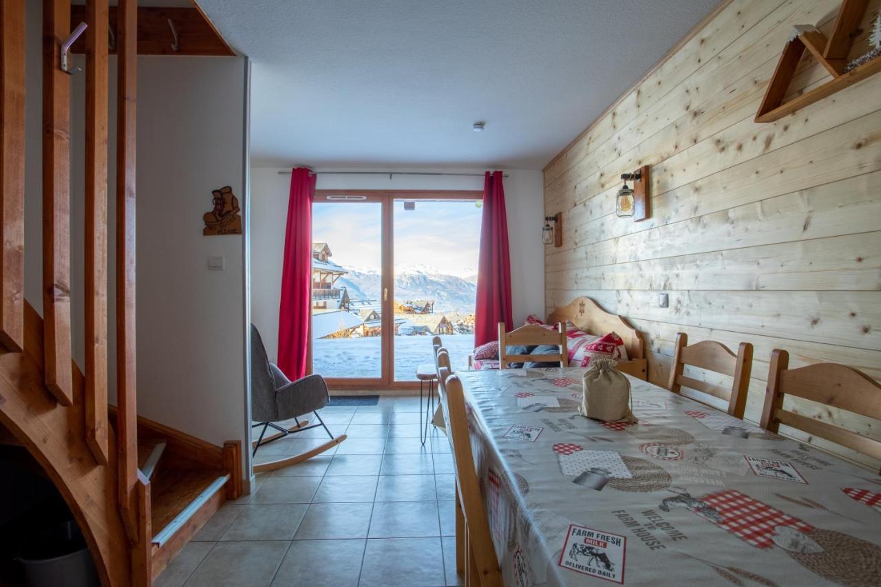 Cosy Cottage 1800 - Pied Des Pistes - Piscine, Sauna, Parking Privee Les Orres Dış mekan fotoğraf